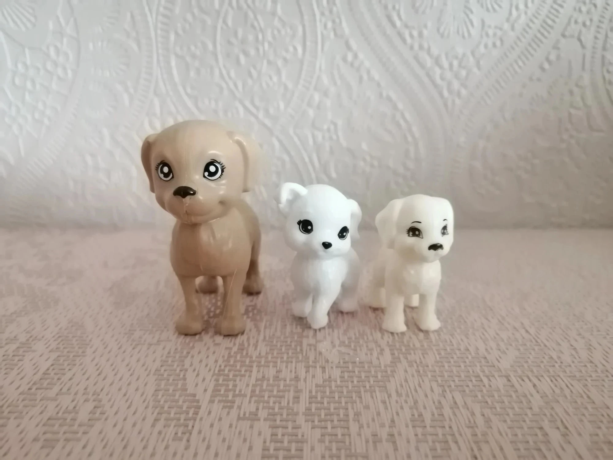 Barbie : lot de 3 petits chiens – photo 2